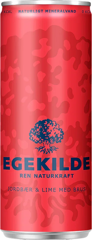 Egekilde Erdbeeren Limette - 33 cl Dose