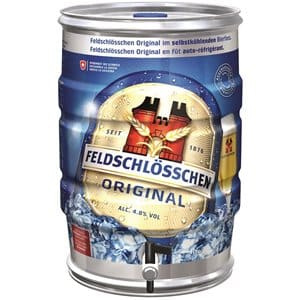 Feldschlösschen Cool Keg 20 L Fût de fête auto-réfrigérant Feldschlösschen Cool Keg 20 L Fût de fête auto-réfrigérant