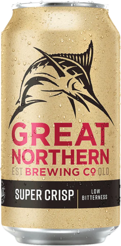 Great Northern Super Crisp Lager 3.5% - Lattina da 37,5 cl