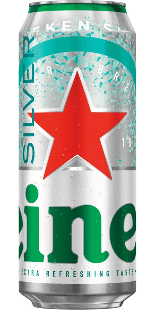 Heineken Silver 4% - 24 x 50 cl Dose