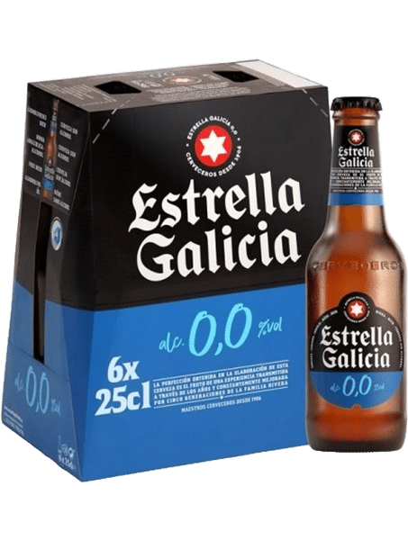 Estrella Galicia Alkoholfrei - 24 x 25 cl