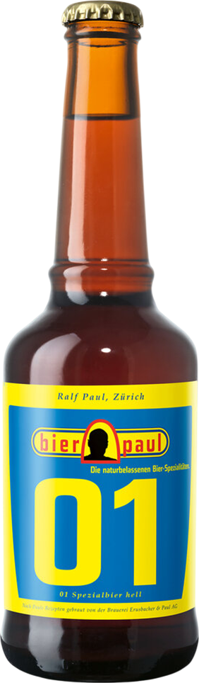 Bière Paul 01 claire 5,2% - 20 x 33 cl Bière Paul 01 claire 5,2% - 20 x 33 cl