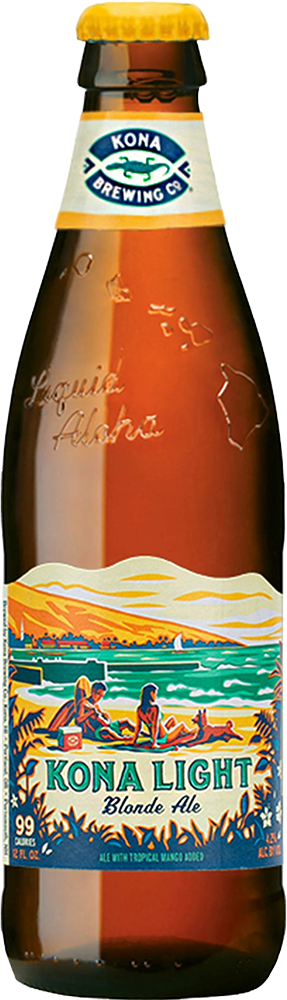 Kona Light Blonde Ale 4.2% - 24 x 35 cl Kona Light Blonde Ale 4.2% - 24 x 35 cl