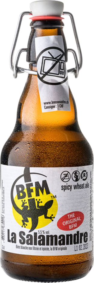 BFM La Salamandre Blanche 5,5% - 20 x 33 cl BFM La Salamandre Blanche 5,5% - 20 x 33 cl