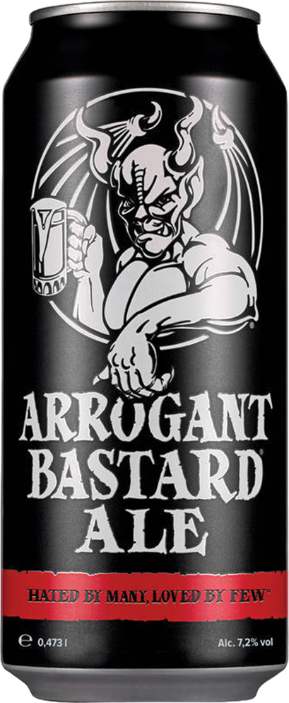 Stone Arrogant Bastard Ale 7.2% - 24 x boîte de 47 cl Stone Arrogant Bastard Ale 7.2% - 24 x boîte de 47 cl
