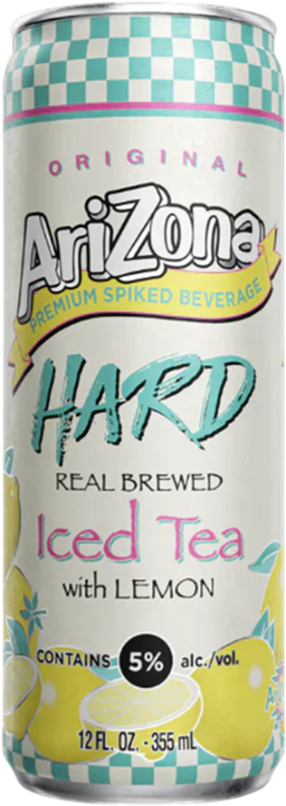 Arizona Hard Ice Tea Limone 5% - Lattina da 35,5 cl