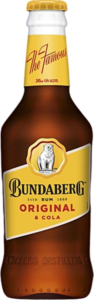 Bundaberg Original Rum and Cola 37.5 cl