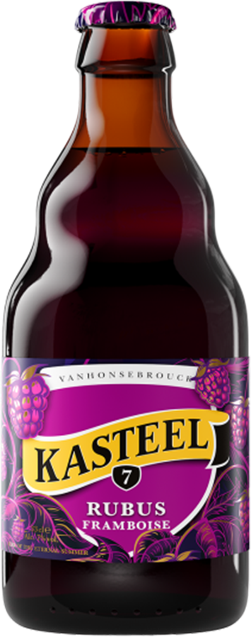 Kasteel Rubus Framboise 7% - 24 x 33 cl Kasteel Rubus Framboise 7% - 24 x 33 cl