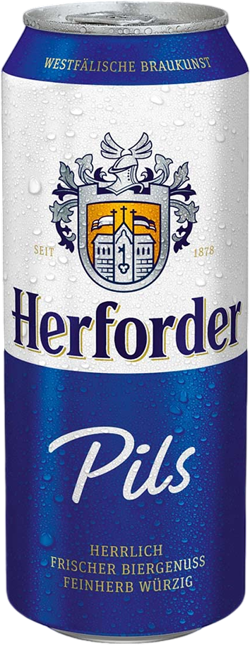 Herforder Pils 4.8% - lattina da 50 cl