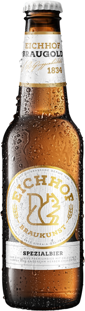 Eichhof Braugold 5.2% - 24 x 33 cl MW Eichhof Braugold 5.2% - 24 x 33 cl MW