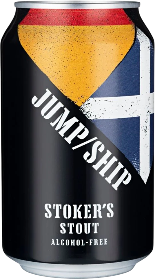 Jump Ship Stoker's Stout alkoholfrei - 33 cl Dose