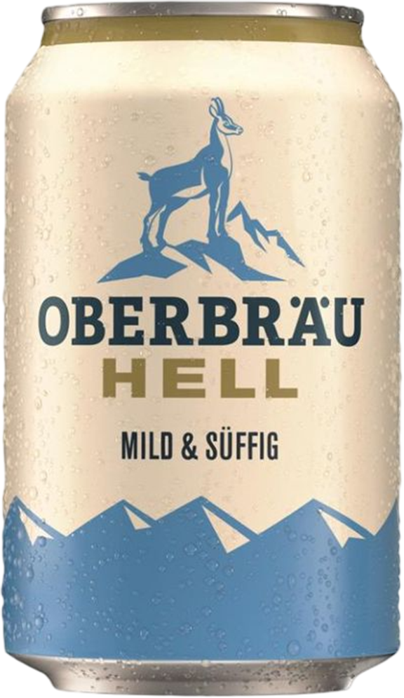 Oberbräu Hell 5% - lattina da 33 cl