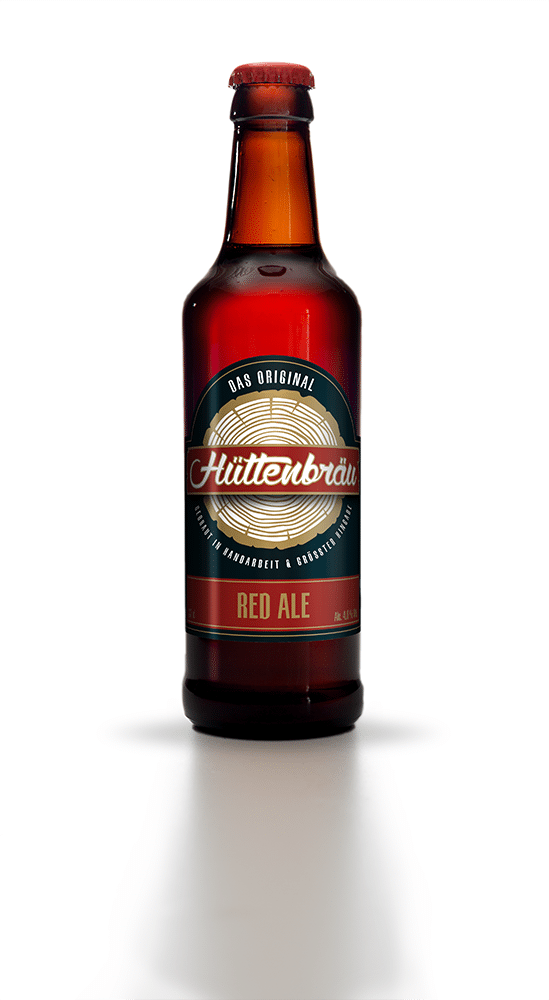 Hüttenbräu Red Ale 4,8% Vol. 24 x 33 cl