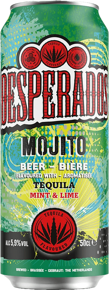 Desperados Mojito 5.9% - 6 x 50 cl boîte Desperados Mojito 5.9% - 6 x 50 cl boîte