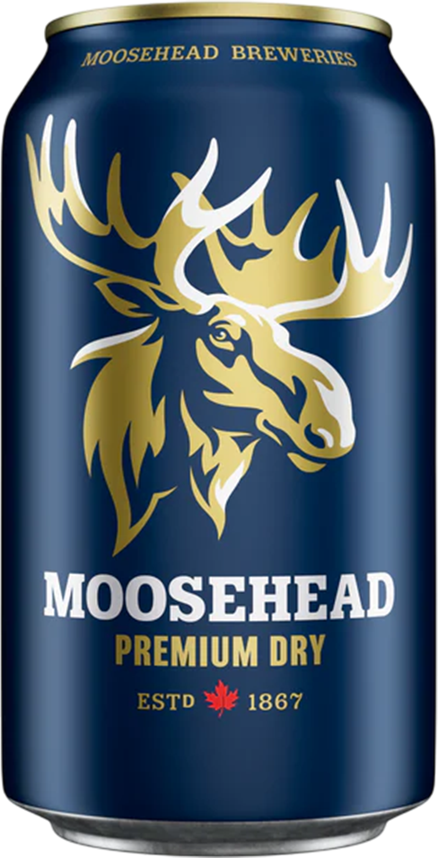 Moosehead Premium Dry 5.5% - 35.5 cl Dose