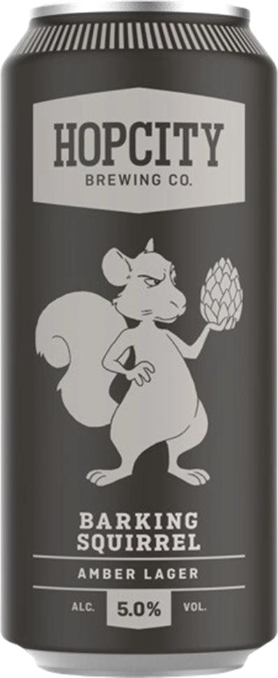 Moosehead Barking Squirrel Amber Lager 5% - 47.3 cl Dose