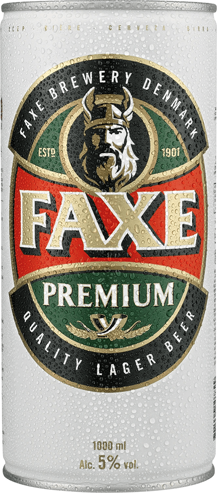 Faxe Premium 5% - 12 x 100 cl boîte Faxe Premium 5% - 12 x 100 cl boîte