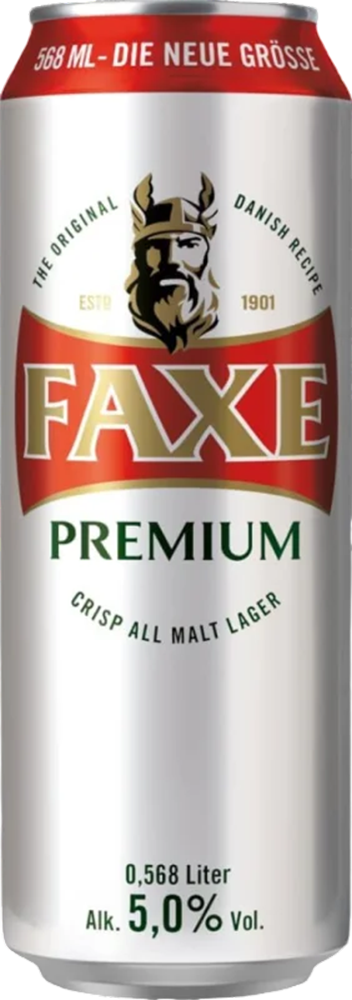 Faxe Premium 5% - lattina da 56,8 cl