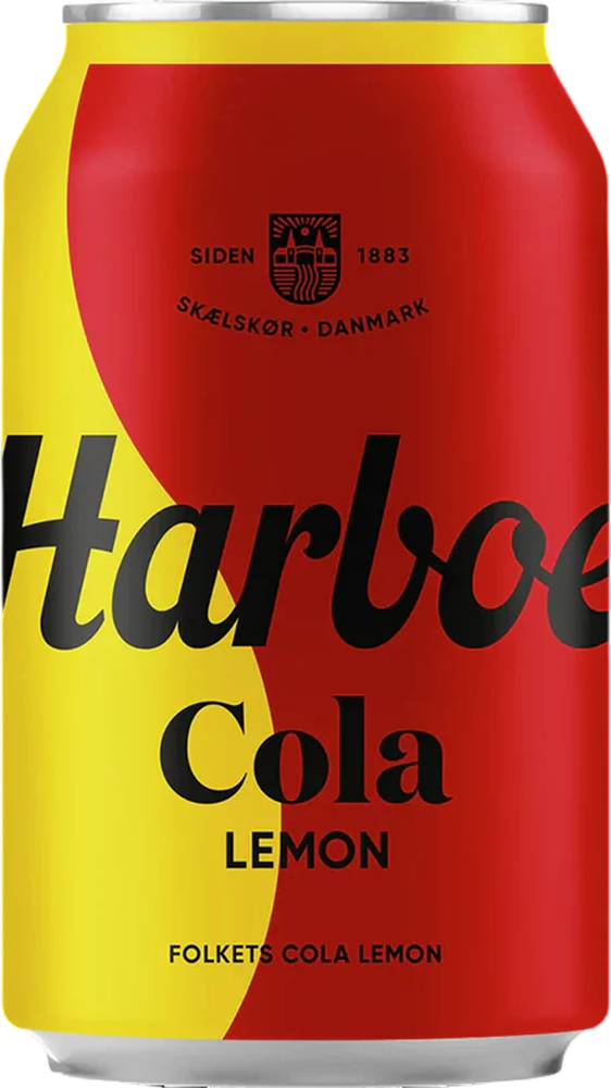 Harboe Cola Zitrone - 33 cl Dose