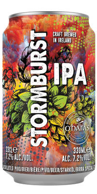 O'Hara's Stormburst IPA 7,2% Vol. 24 x 33 cl Irland