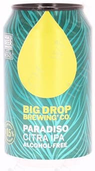 Big Drop Paradiso Citra IPA  0.5% Vol. 12 x 33 cl Dose England