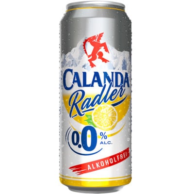 Calanda Radler alkoholfrei - 24 x 33 cl Dosen