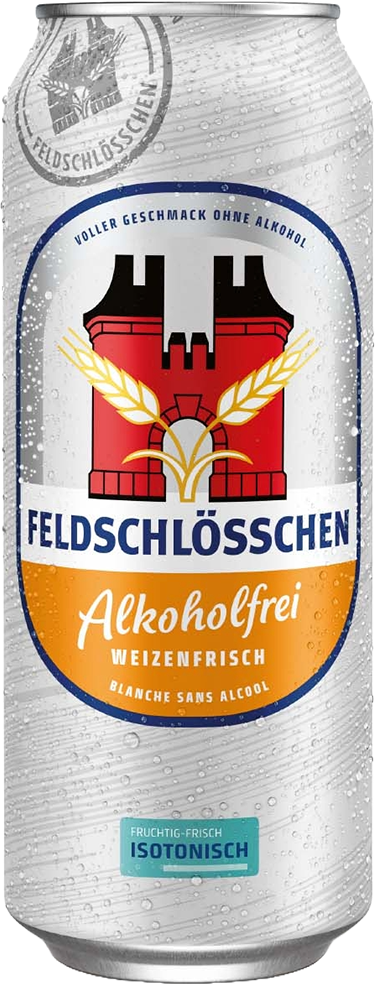 Feldschlösschen Weizenfrisch Alkoholfrei - 6 x 50 cl Dose