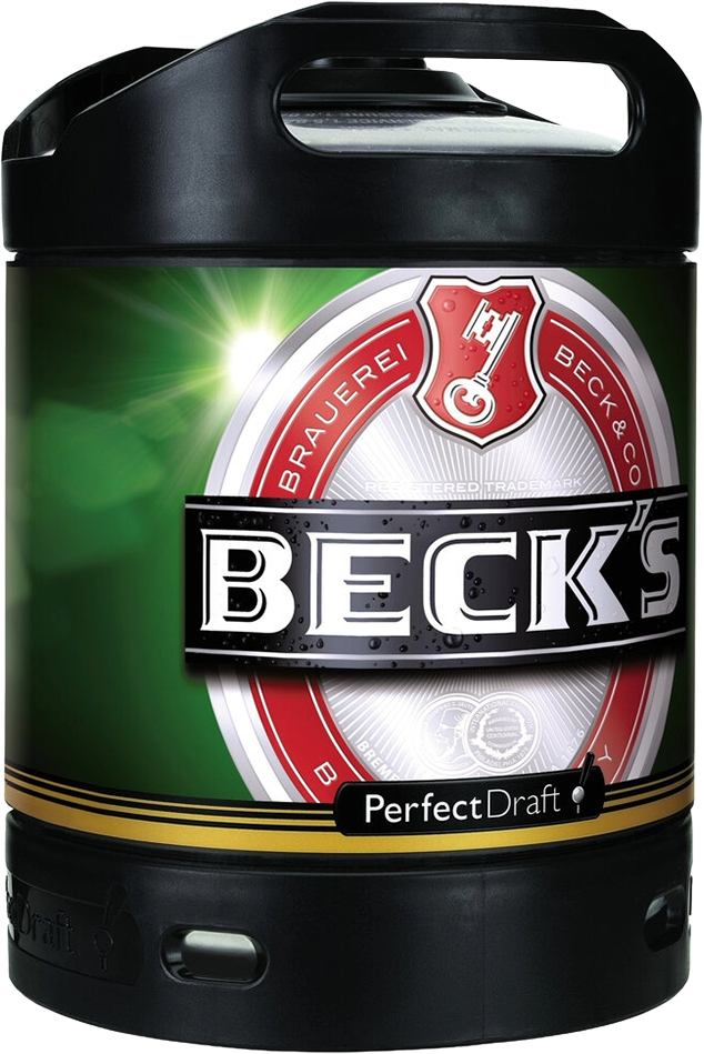 Becks Pils Perfect Draft 5% - fût de 6 litres Becks Pils Perfect Draft 5% - fût de 6 litres