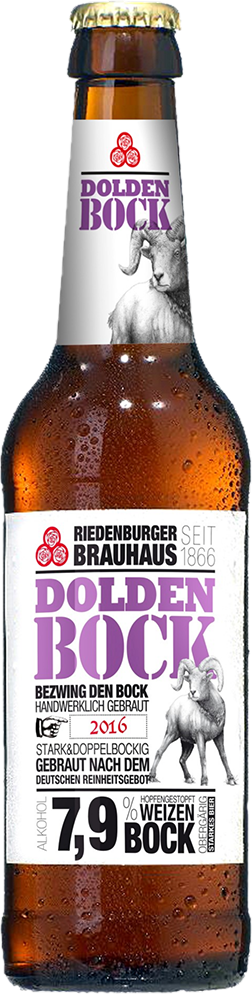 Riedenburger Dolden Bock 7,9% - 10 x 33 cl MW Riedenburger Dolden Bock 7,9% - 10 x 33 cl MW