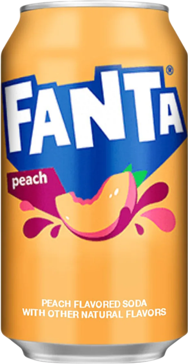Fanta Peach - 35.5 cl Dose