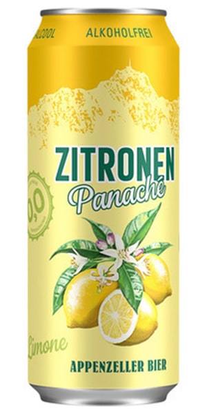 Appenzeller Zitronen Panaché Alkoholfrei - 24 x 50 cl Dose