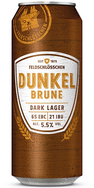 Feldschlösschen Bier Dunkel 5,5% Vol. - 24 x 50 cl Dose