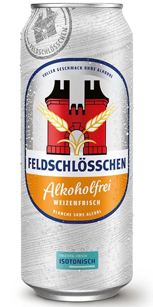 Feldschlösschen Bier Weizenfrisch alkoholfrei 0,5% Vol. - 24 x 50 cl Dose