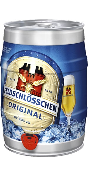 Feldschlösschen Original 4,8% Vol. 5 Liter Party-Fässli