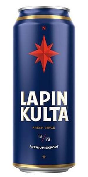 Lapin Kulta Bier 5,2% Vol. 24 x 50 cl Dosen Finnland