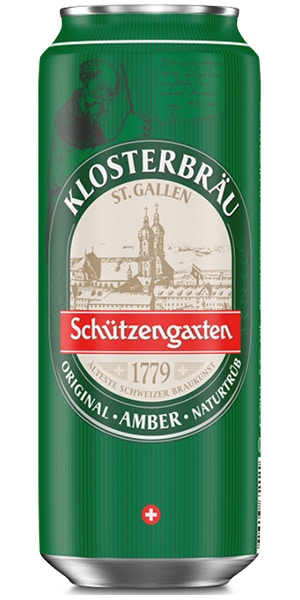 Schützengarten Klosterbräu Bier 5,2% Vol. – 24 x 50 cl Dose EW