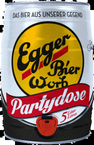 Egger Lager Bier Party Dose 5 Liter