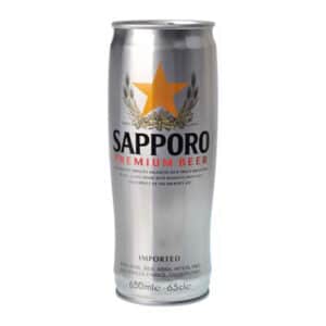 Sapporo Silver Can Beer 4,7% Vol. 65 cl Dose Japan