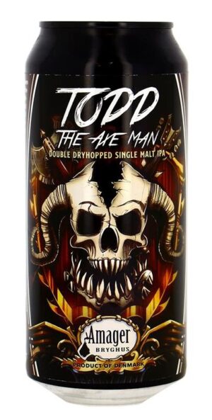 Amager Todd - The Axe Man IPA 6,5% Vol. 44 cl Dosen Dänemark