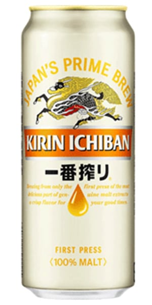 Kirin Ichiban Bier 5,0% Vol. 24 x 50 cl Dose Japan