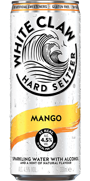 White Claw Hard Seltzer Mango 4,5% - 24 x 33 cl Dose