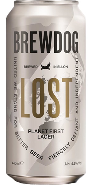 BrewDog Lost Lager 4.5% Vol. 24 x 44cl Dose