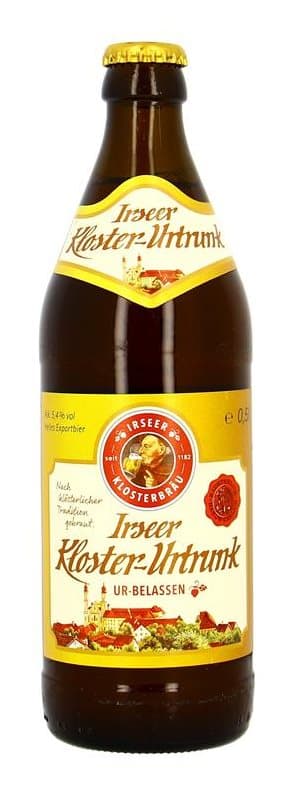 irseer Klosterbräu Bier Urtrank