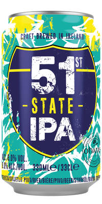 O'Hara's 51 St State IPA 6,0% Vol. 24 x 33 cl Dose Irland