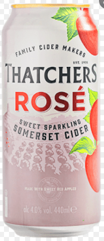 Thatchers Rosé Apfelwein 4,0% Vol. 44 cl Dose England
