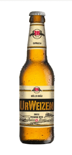 Müllerbräu Urweizen naturtrüeb 4,8% Vol. 33 cl EW Flasche