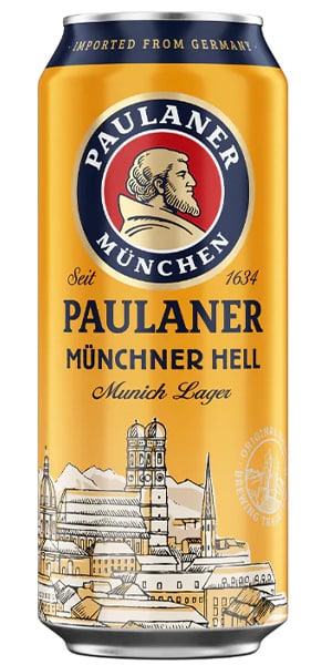 Paulaner Münchner Hell 4,9% Vol. 24 x 50 cl Dose