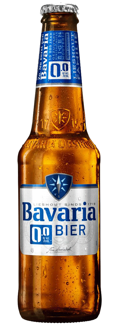 Bavaria Bier alkoholfrei 0,0% Vol. 33 cl EW Flasche Holland
