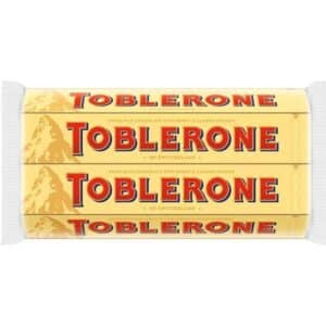 Toblerone, 20 Stück Schoko Milchtafeln mit je 100 g