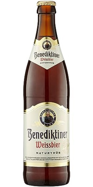Benediktiner Weissbier Naturtrüb 5,4% - 20 x 50 cl